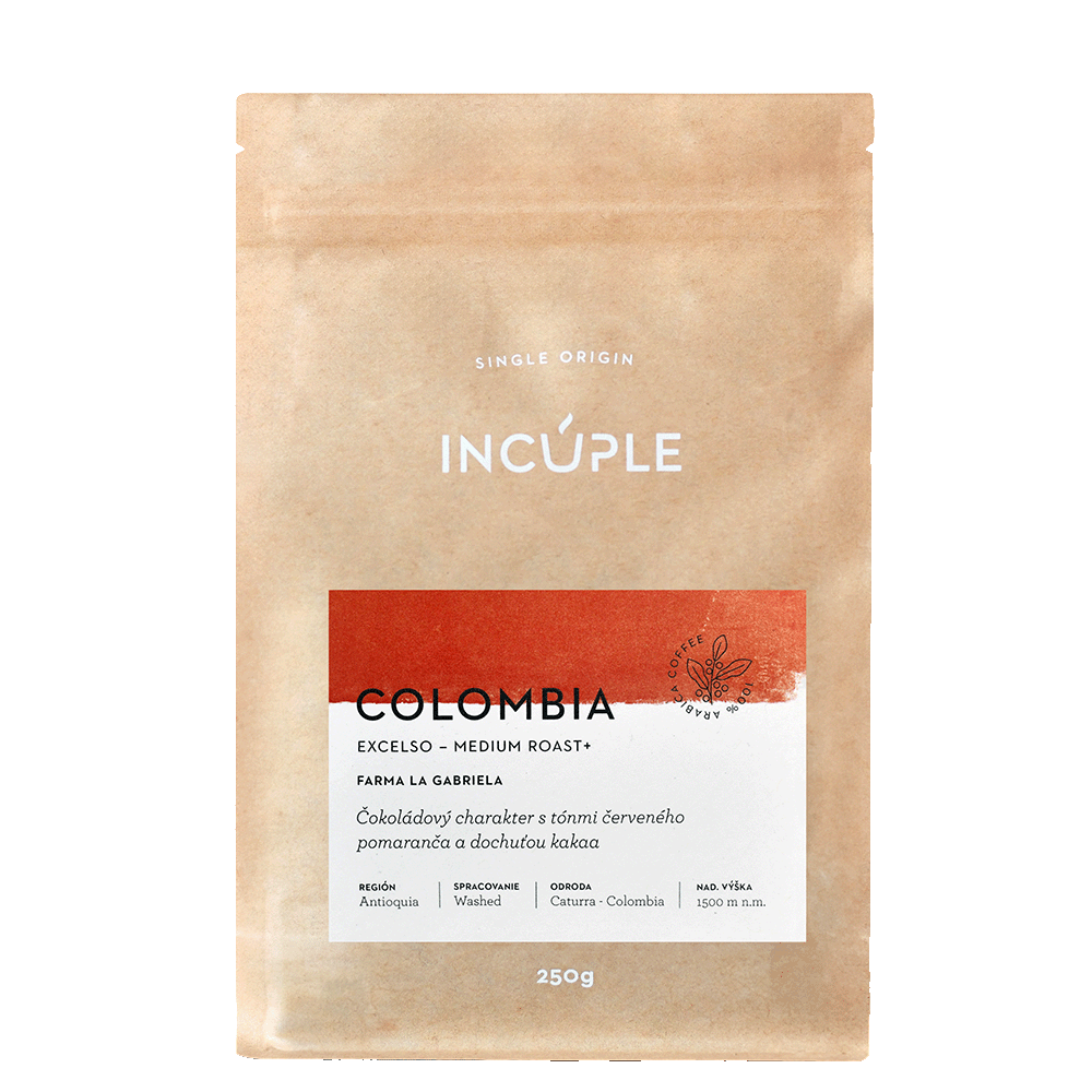 Colombia La Gabriela - káva incuple