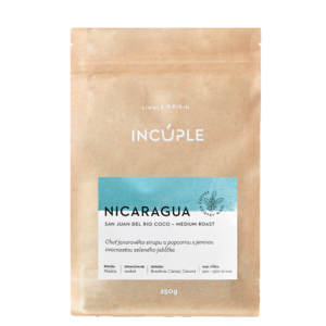 Nicaragua San Juan del Rio Coco - káva incuple